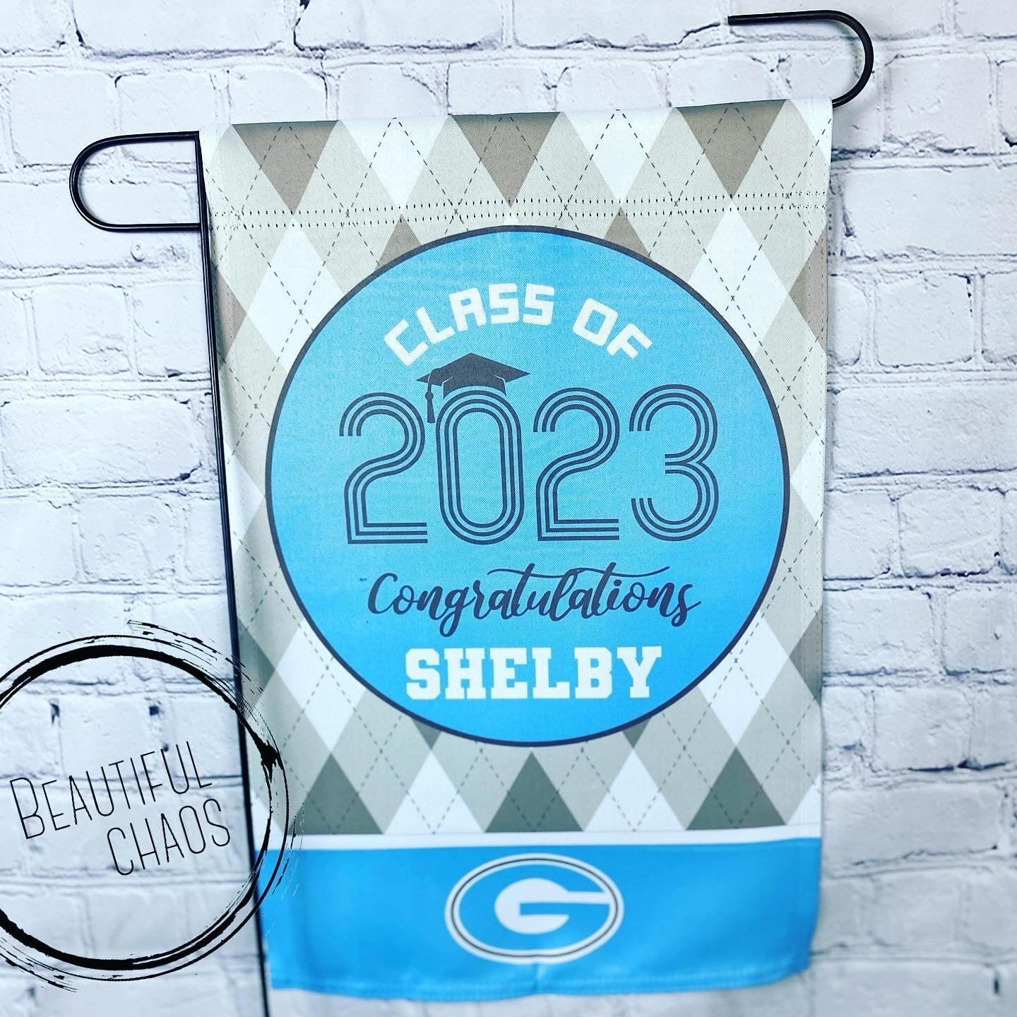 Graduation Garden Flag Custom 2025