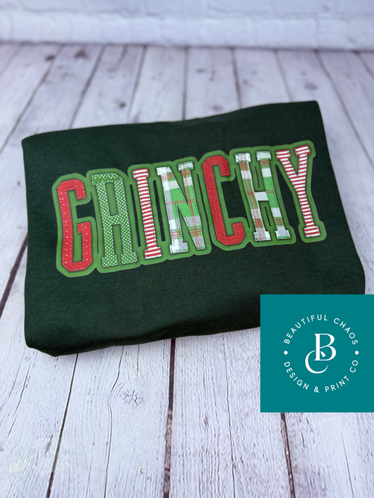 GRINCHY Christmas Plaid