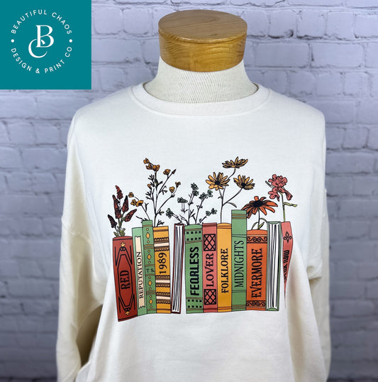 Eras Library Crewneck Sweatshirt