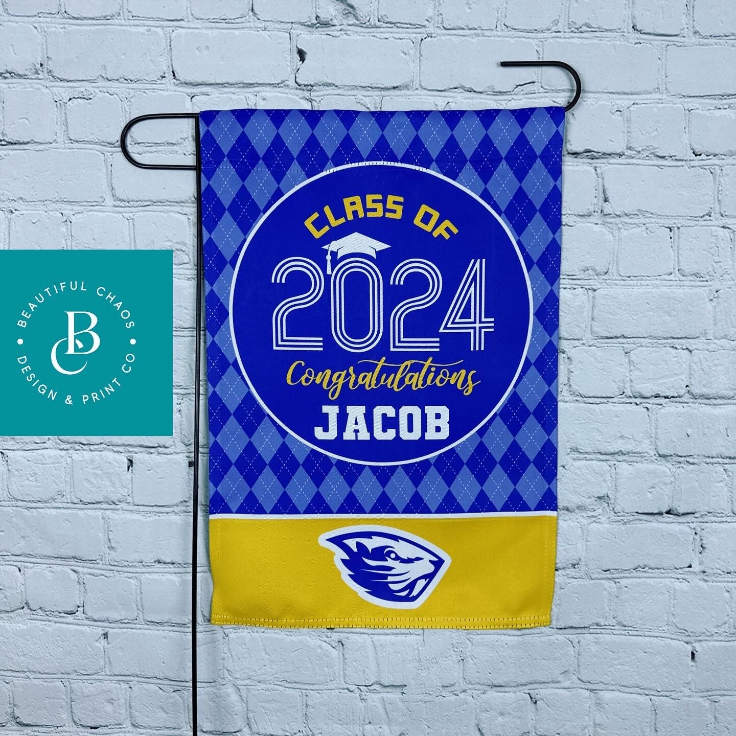 Graduation Garden Flag Custom 2024