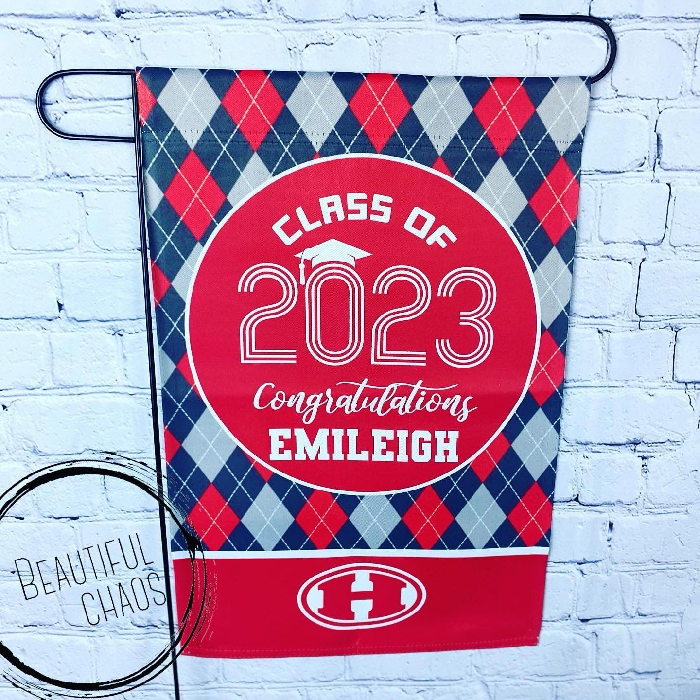 Graduation Garden Flag Custom 2024