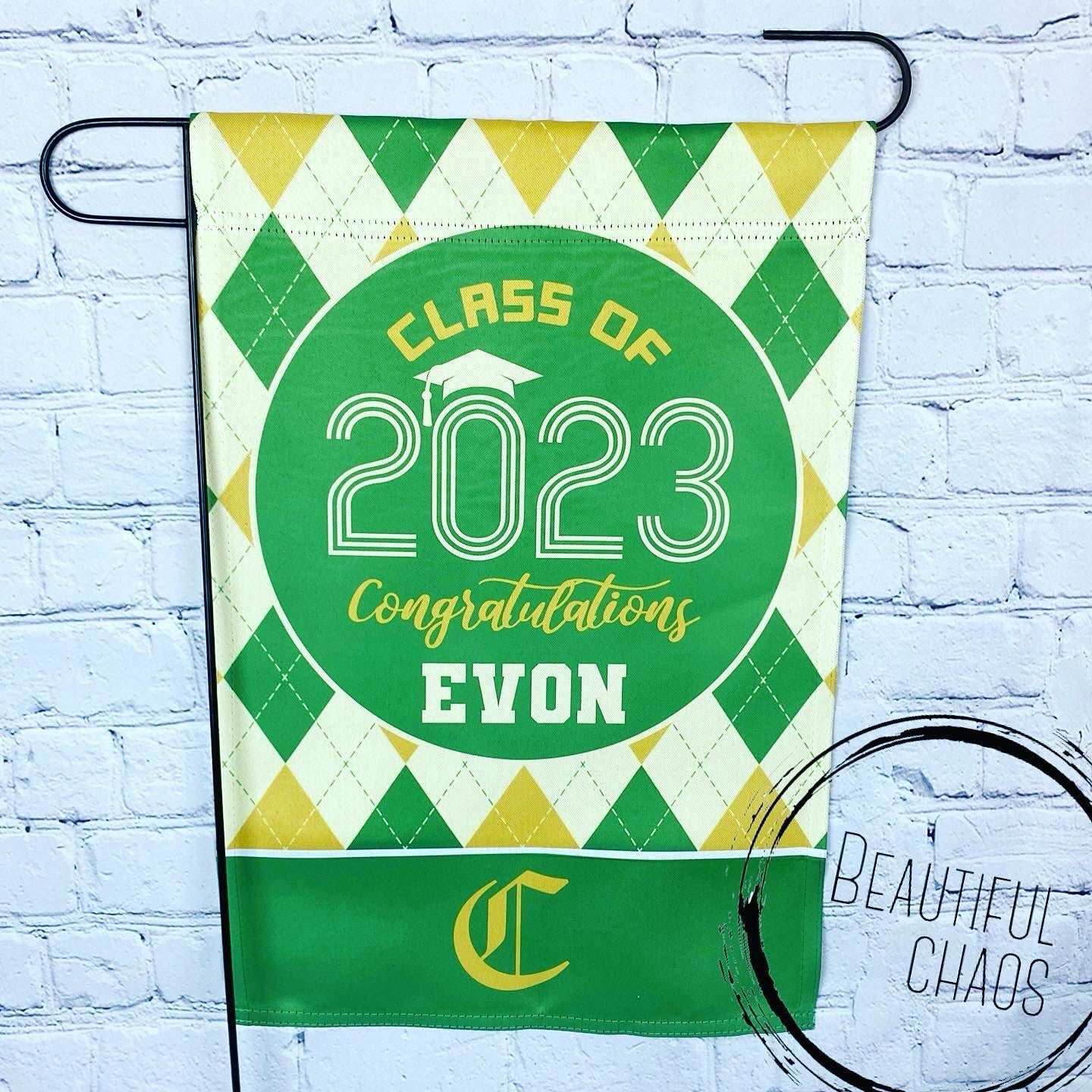 Graduation Garden Flag Custom 2024