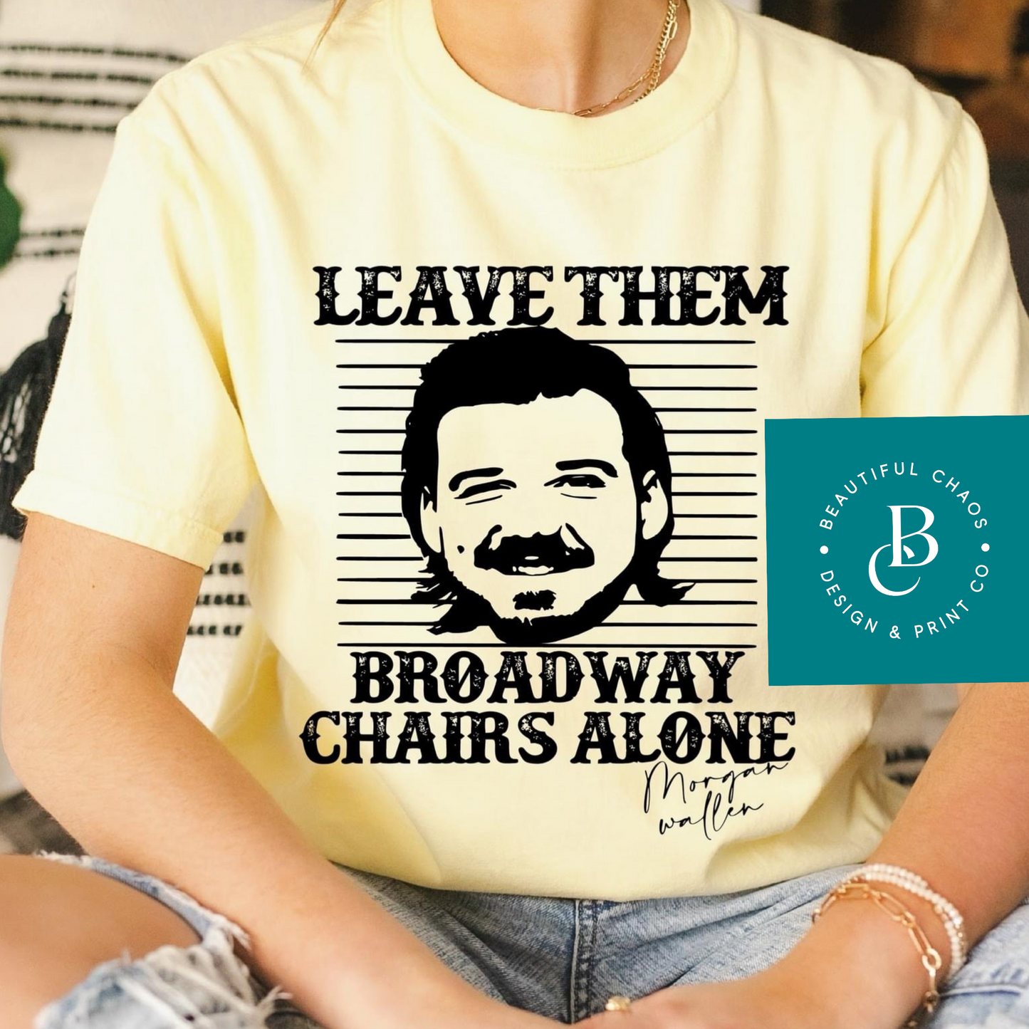 Leave Them Broadway Chairs Alone