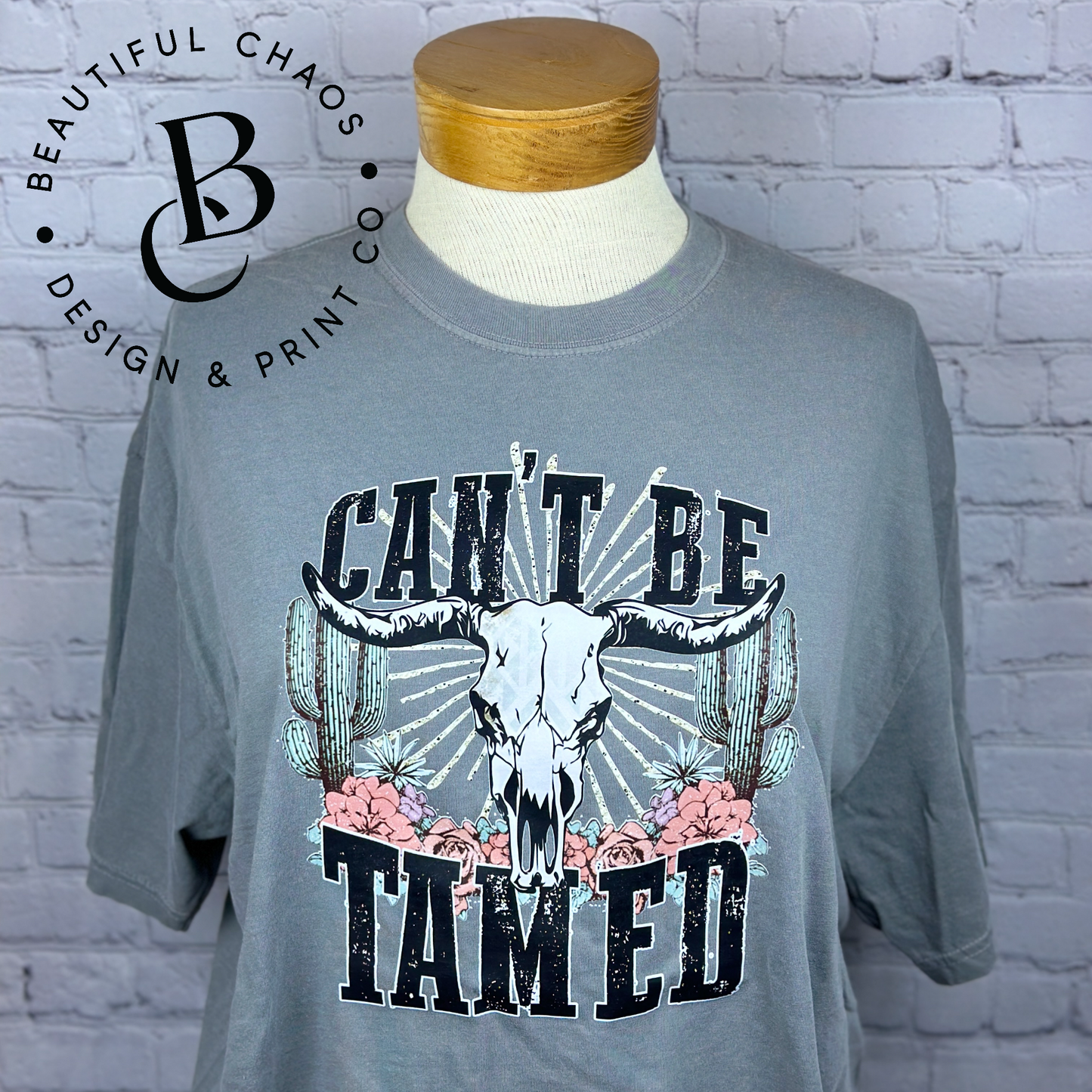 Can’t Be Tamed-Comfort Color Tee