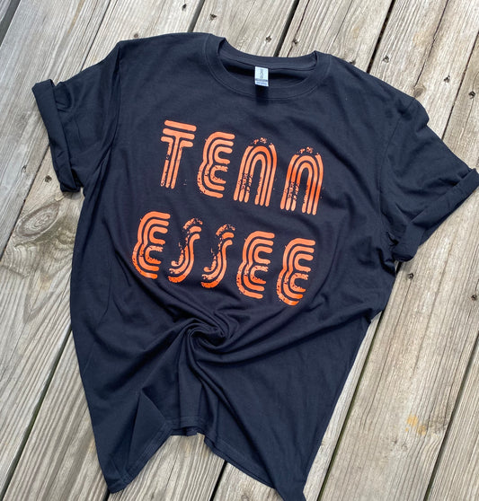 Retro Tennessee Print Unisex Tee or Sweatshirt