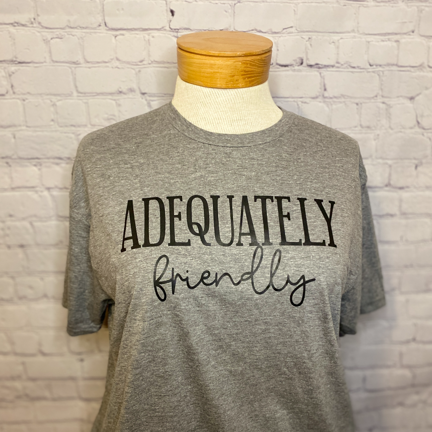 Adequately Friendly Unisex Tee