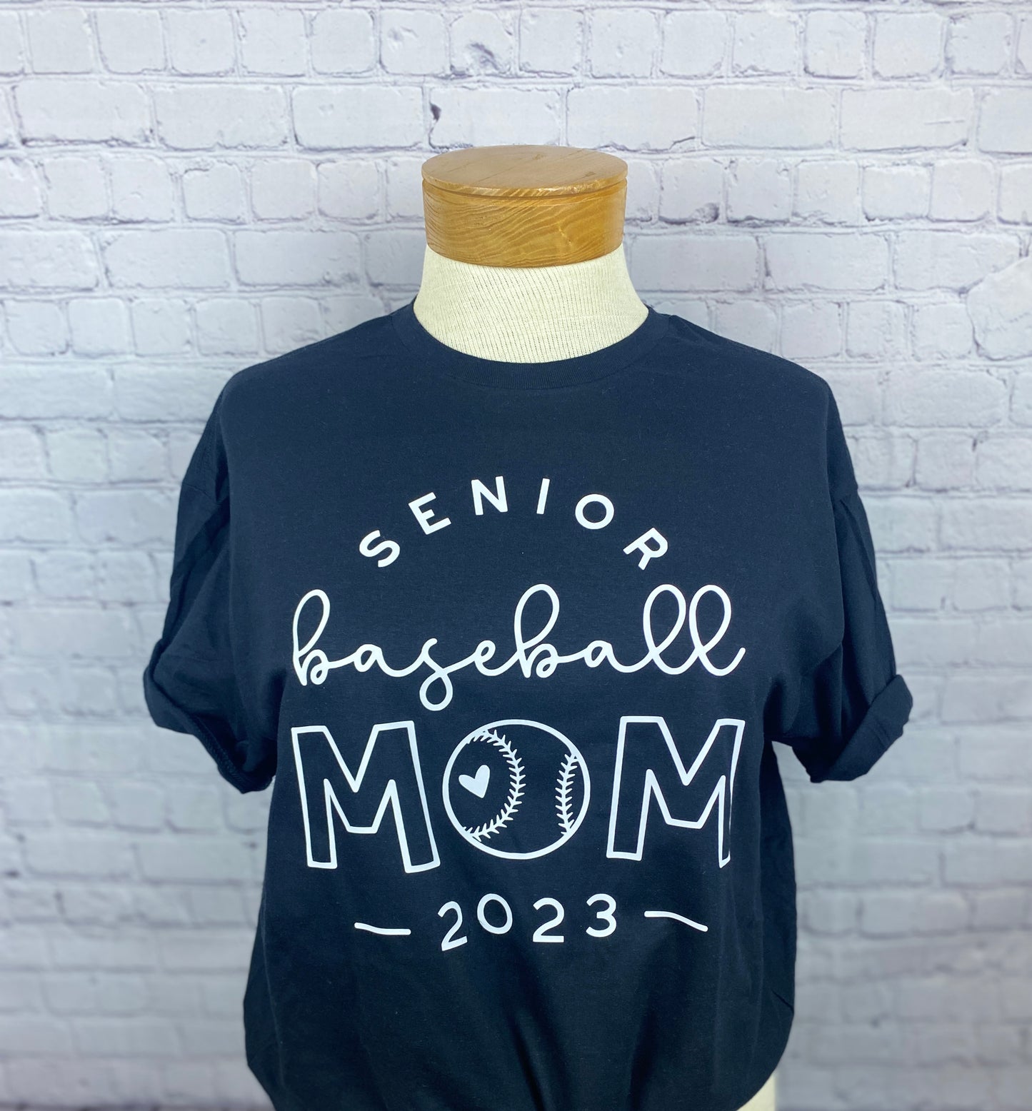 Senior Baseball Mom 2023 Unisex Tee, Crewneck Sweatshirt, or Hoodie